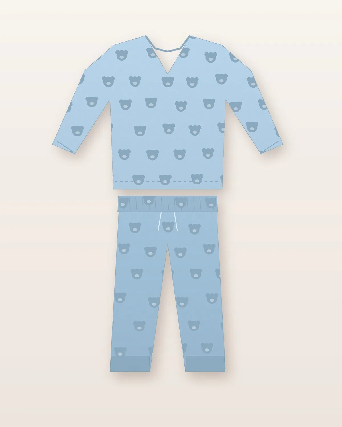 Pijama Infantil Ositos
