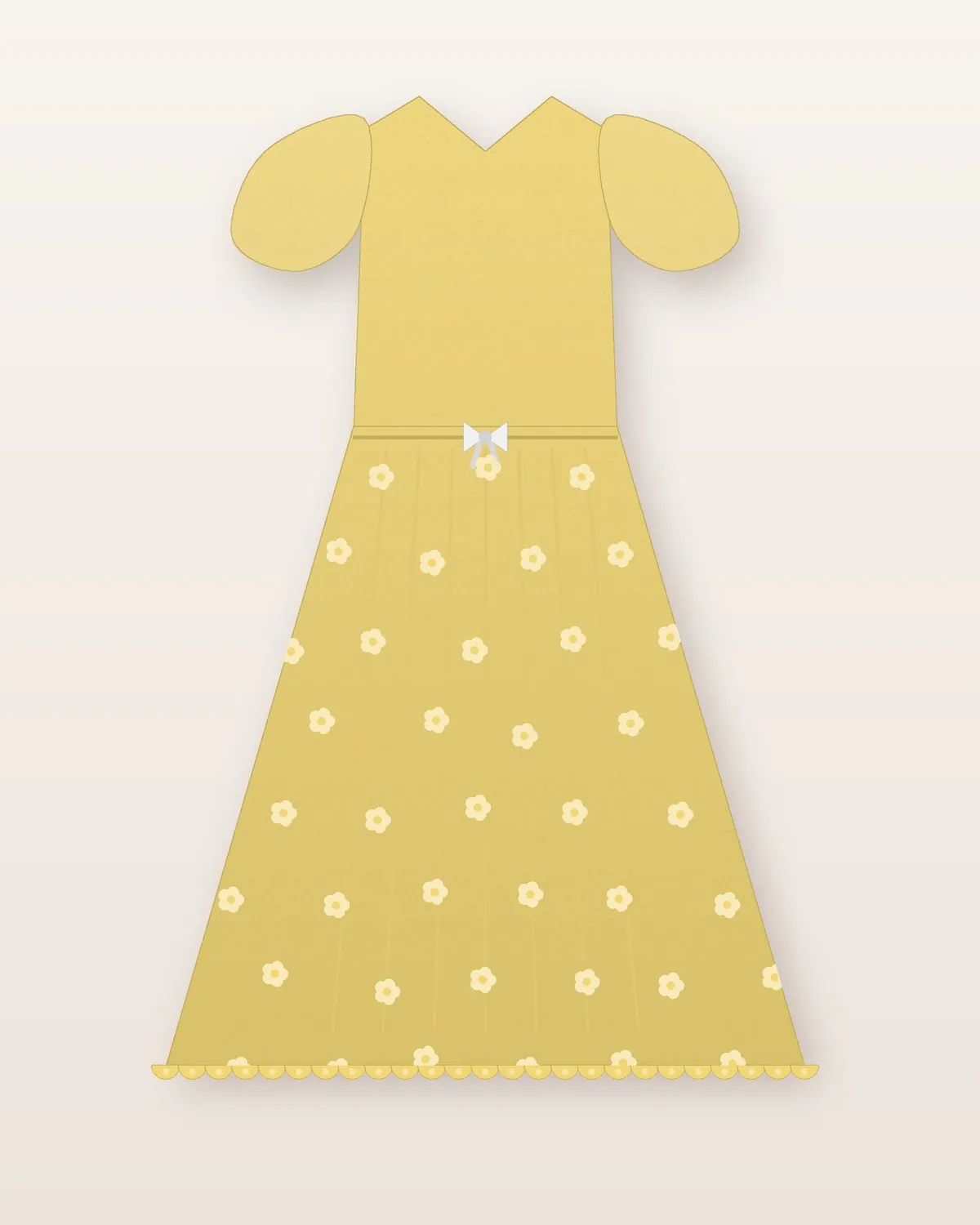 Vestido Volados Primavera