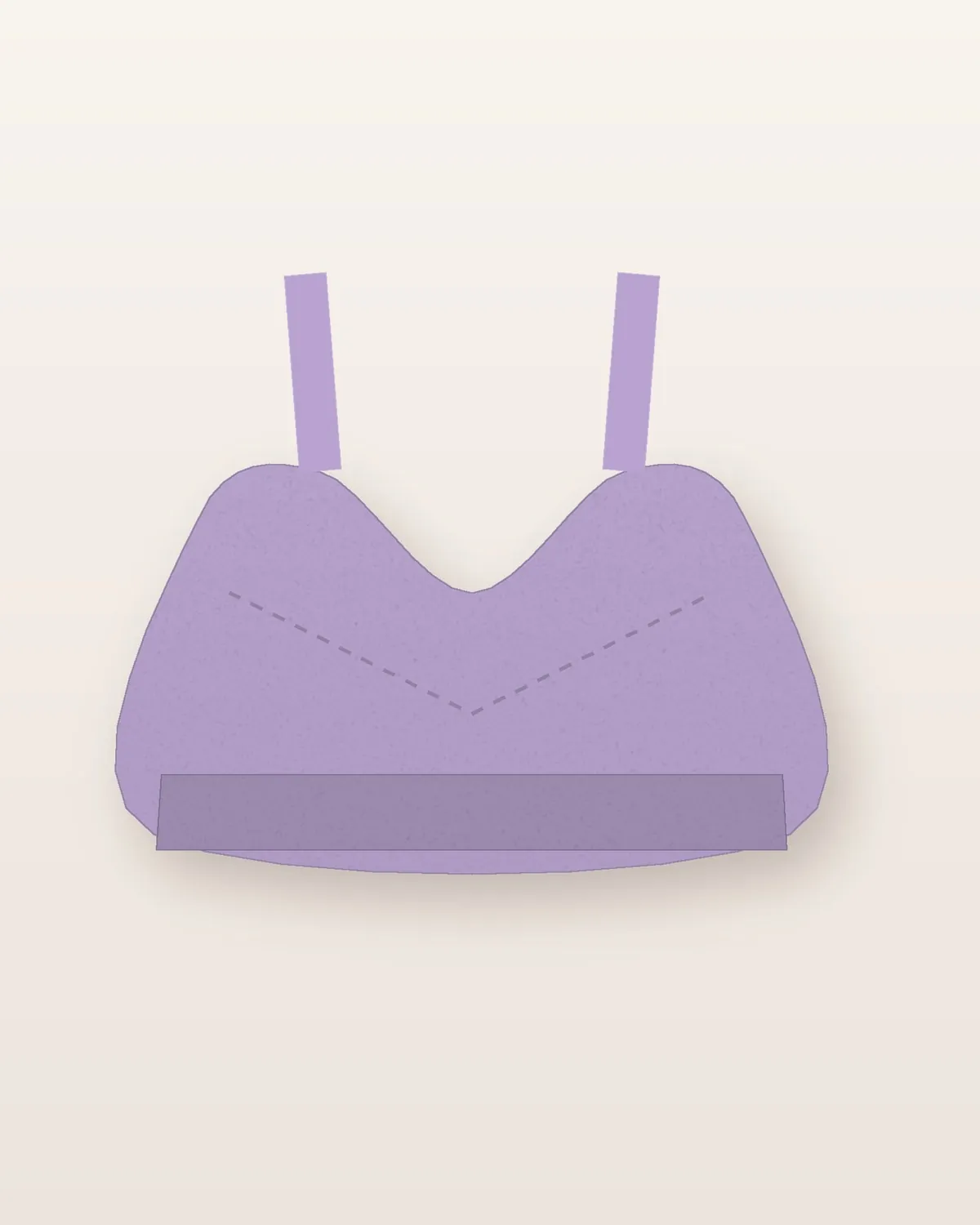 Corpiño Deportivo Soft en Lila