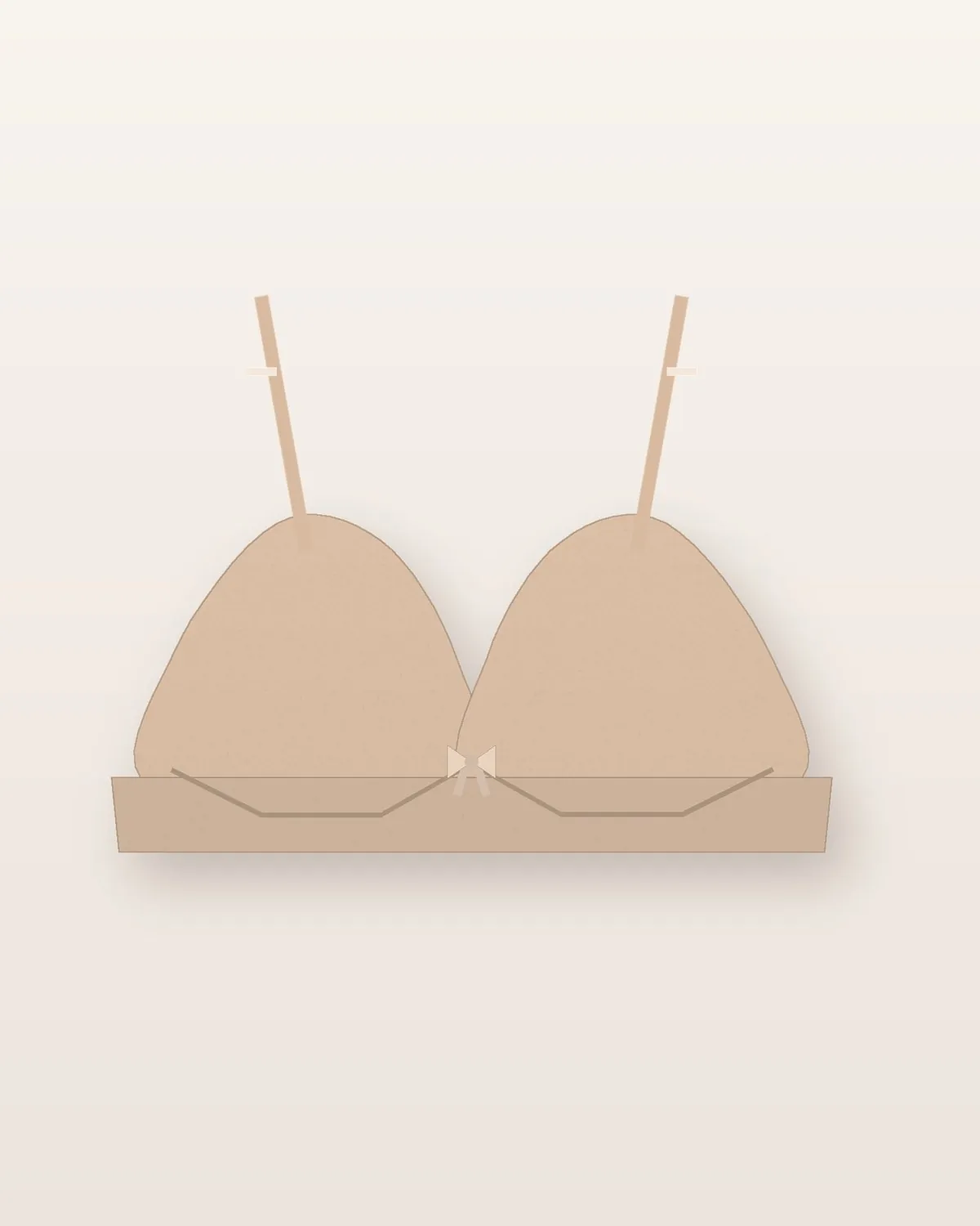 Corpiño Push Up Clásico en Nude